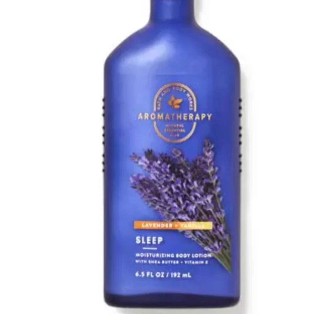 Bath & Body Works Aromatherapy Lavender Vanilla Bundle (Body Lotion + Body Wash)
